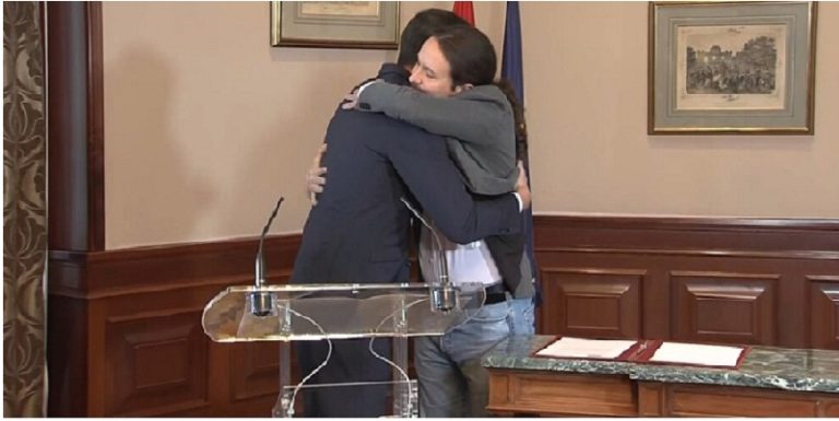 PSOE y Podemos en acuerdo de gobierno