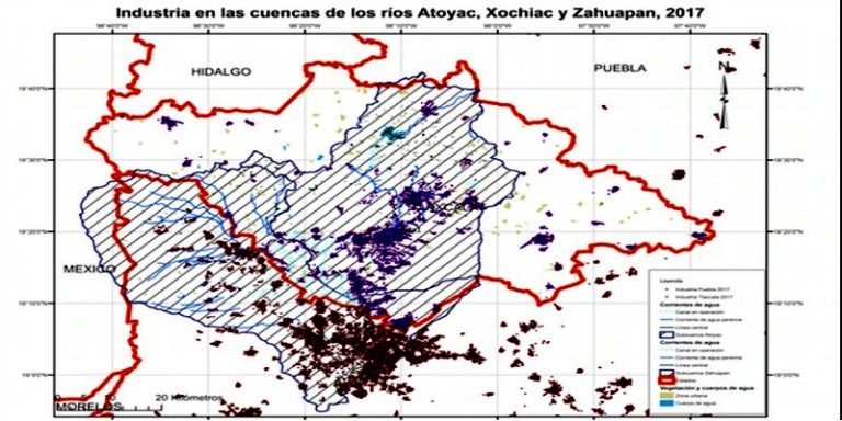 Ríos de Puebla contaminados