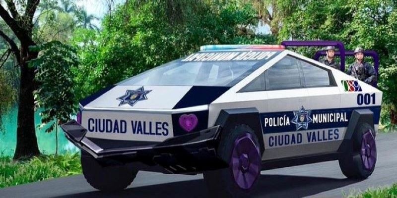 Edil de Ciudad Valles compra 15 camionetas cybertruck de Tesla