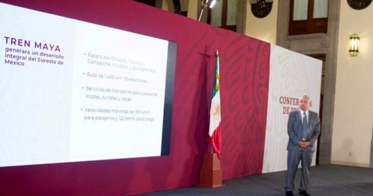 AMLO presenta lineamientos para Consulta sobre el Tren Maya