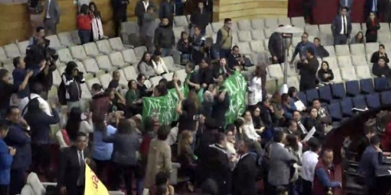 Congreso de Hidalgo dice 'no' a la libre elección de las mujeres