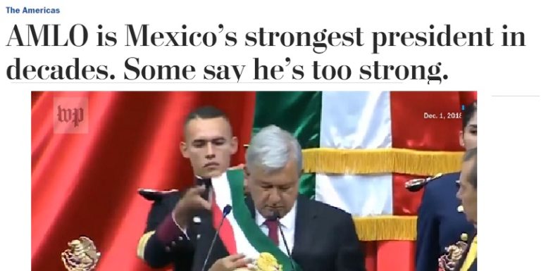 AMLO el presidente más fuerte