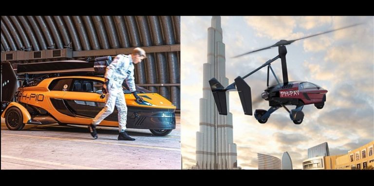 Auto volador comercializado en Holanda
