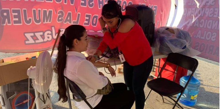 Chiapas, Jazmín en huelga de hambre