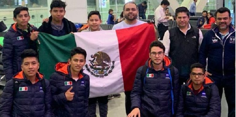 China, alumnos de Conalep ganan concurso de robótica