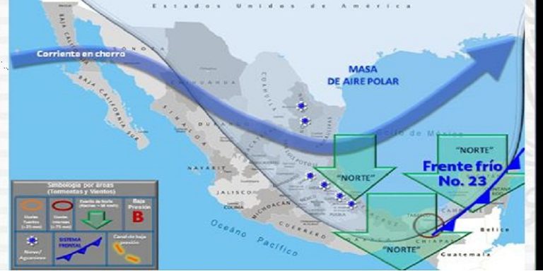 Lluvias y frío, 18 de diciembre del 2019
