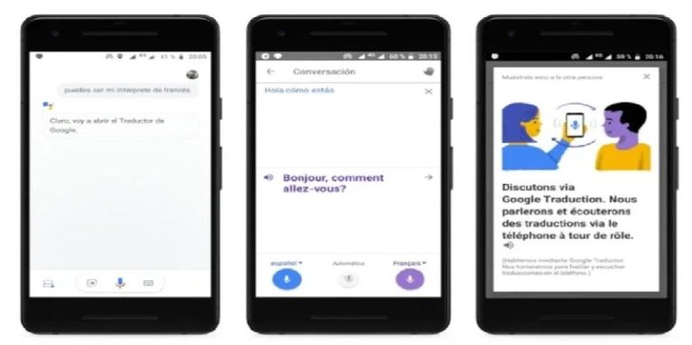 Google estrena modo intérprete