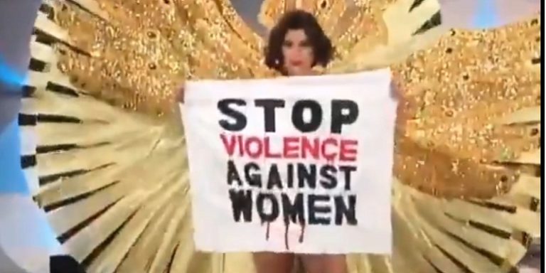 Miss Universo, por derechos de las mujeres