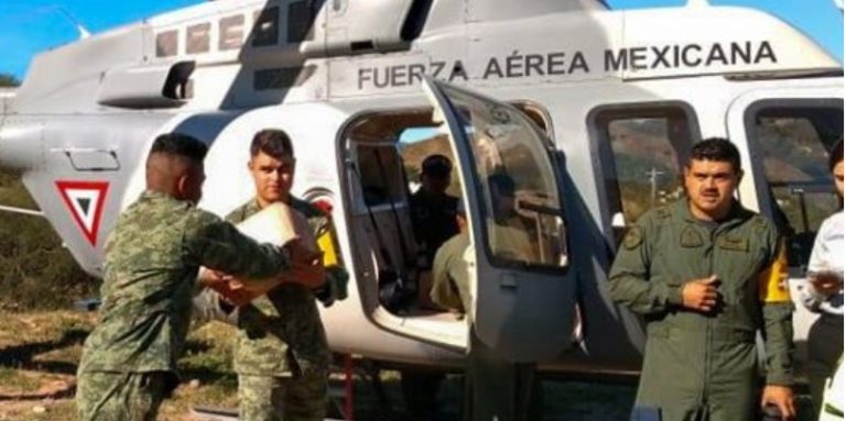 Sedena, puente aéreo a Durango