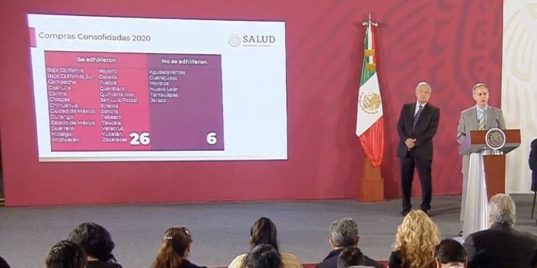 Seis estados rechazan unirse al Insabi, se encargarán de abasto