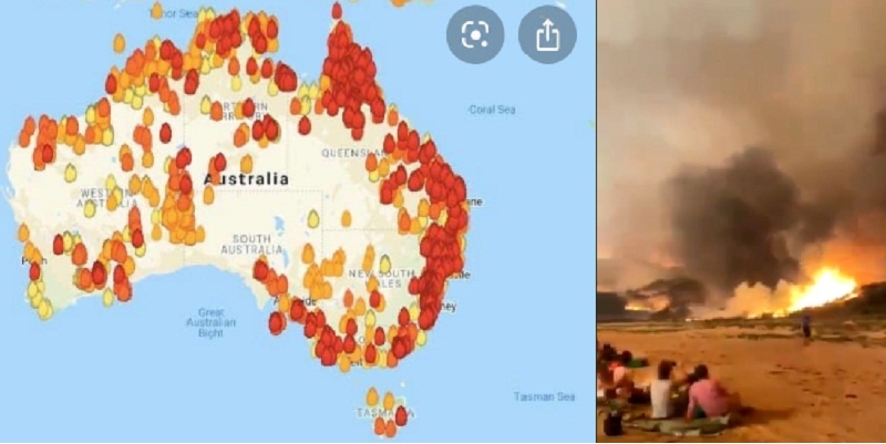 Australia, incendios devastadores