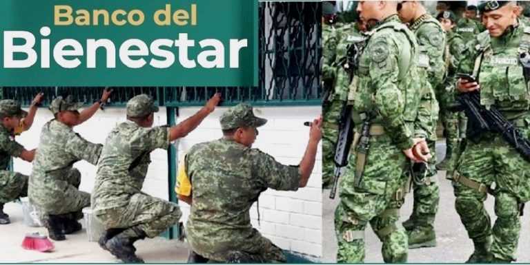 AMLO sucursales de bienestar construidas por ejército