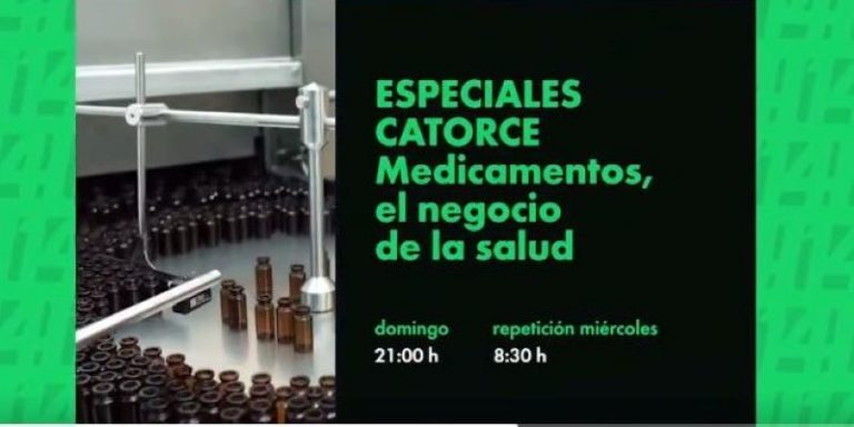 Canal 14 presenta reportaje “Medicamentos, el negocio de la Salud”