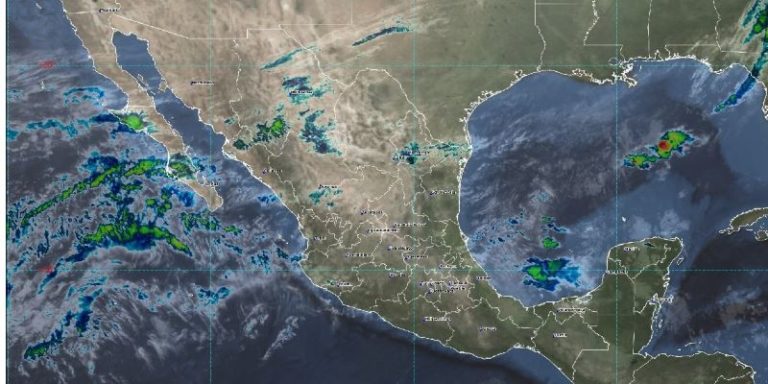 Continúa ambiente frío en el país con viento fuerte en el Golfo