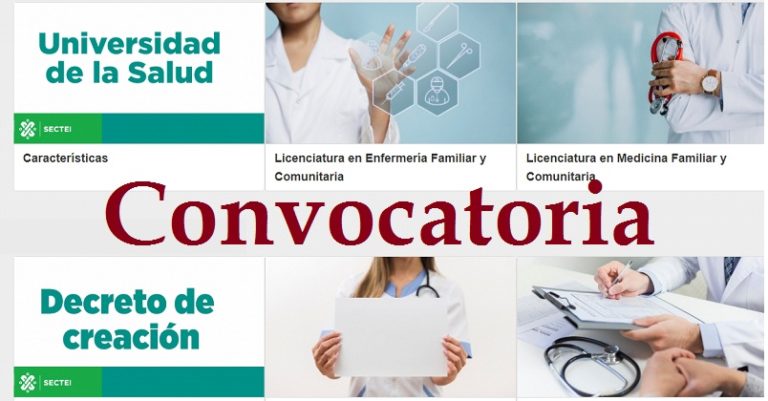 Universidad de la Salud, Convocatoria