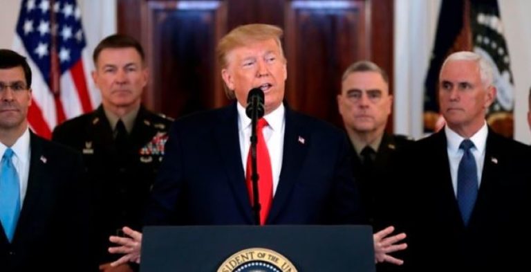 Trump anuncia sanciones contra Irán si no renuncia a armas nucleares