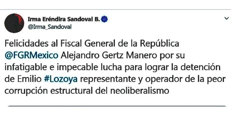 FP: Lozoya operador de la peor corrupción