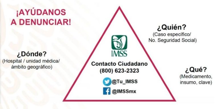 Se surten 98% de las recetas, instan a denunciar desabasto