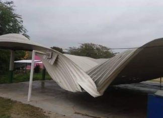 Frente frío 41 deja 63 escuelas de Veracruz con afectaciones