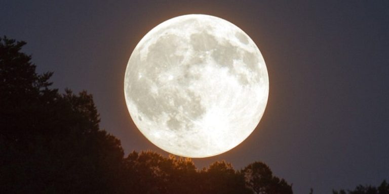 Luna, en febrero la más grande
