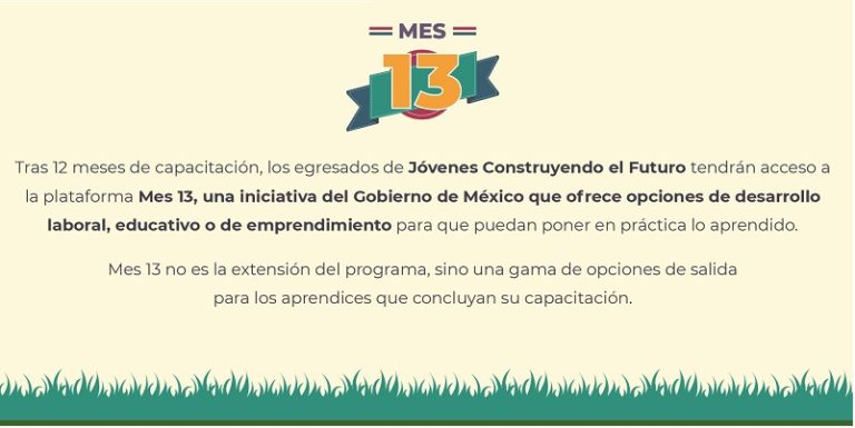 Jóvenes, mes 13