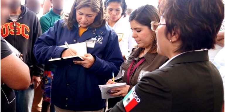 INM recibe derechos humanos
