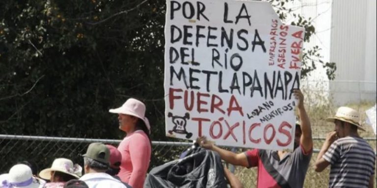 Semarnat intercede ante afectaciones del Río Metlapanapa en Puebla