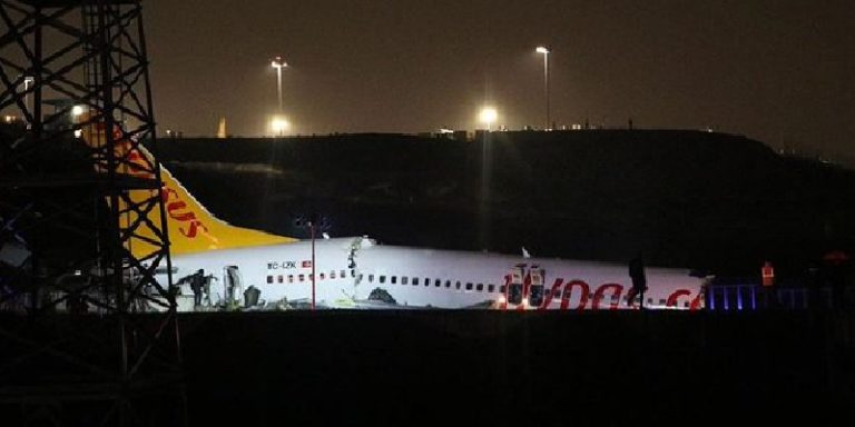 Turquía, atiende emergencia por avión