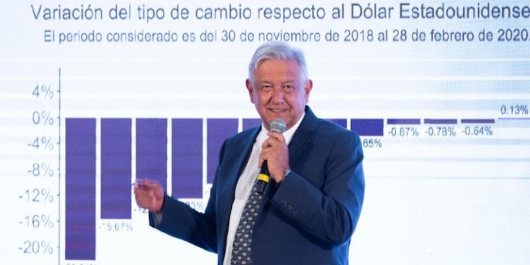 AMLO: Peso continúa fuerte, aguanta propaganda sobre el coronavirus
