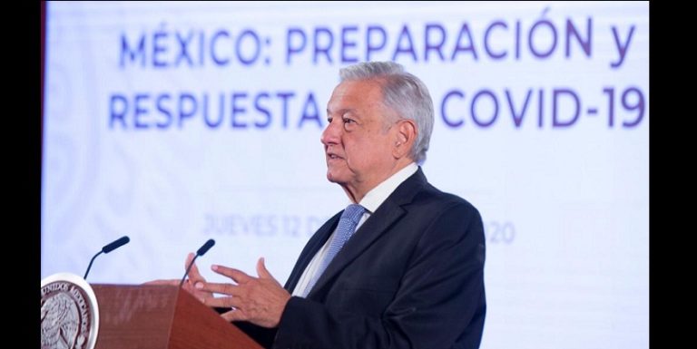 AMLO en Covid nada de política