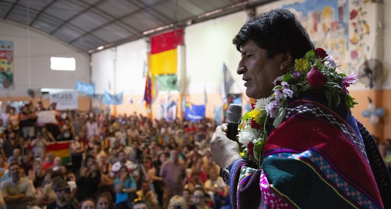 Evo Morales: Si hubo fraude en Bolivia fue de la OEA