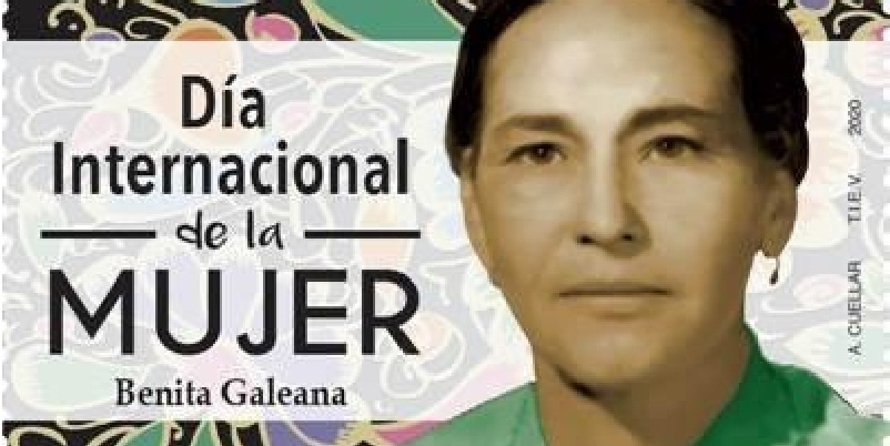 Timbre en honor a Benita Galeana