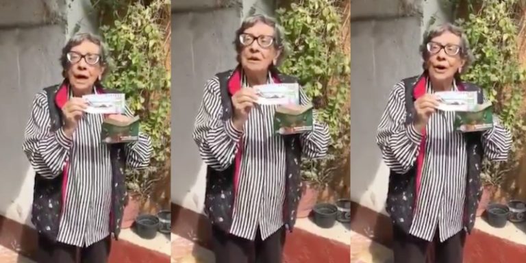 Señor presidente, usted no está sólo: señora presume 'cachito'