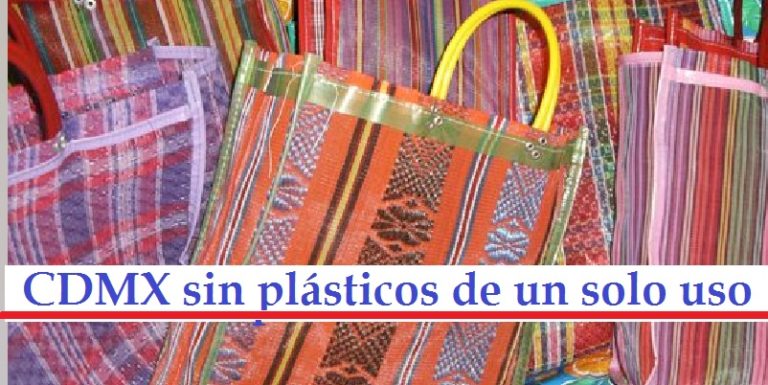 CDMX sin plásticos de un solo uso