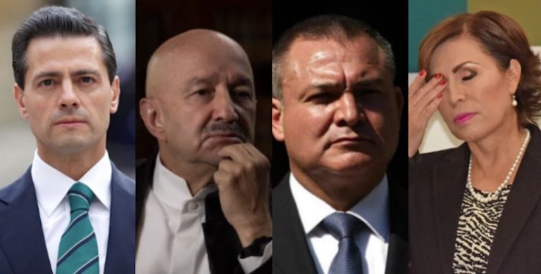 Peña, Salinas, García Luna, Robles, considerados los más corruptos