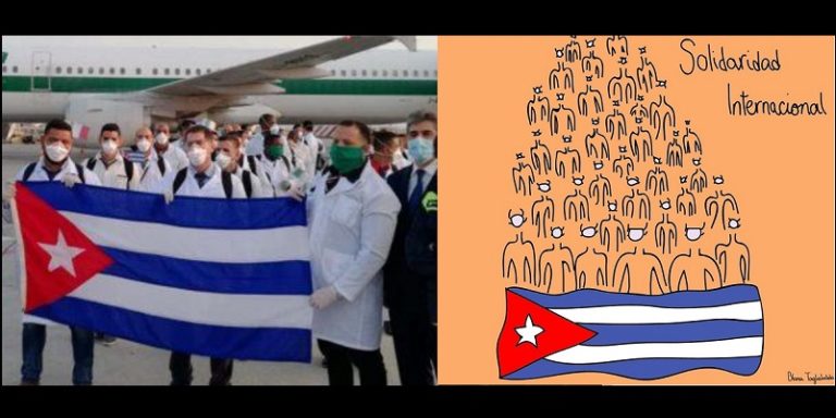 Italia recibe brigada médica de Cuba
