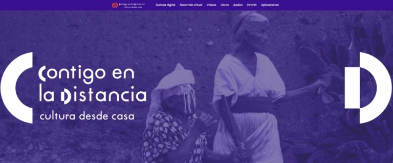 plataforma digital "Contigo en la distancia"