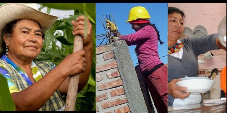 Mujeres mexicanas, trabajo no remunerado