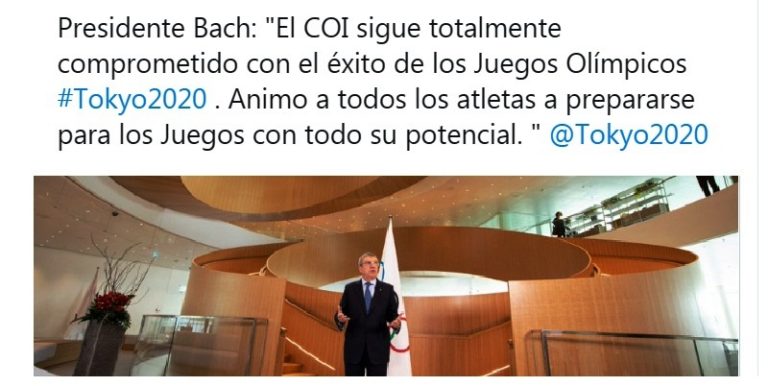 Olímpicos adelante: COI