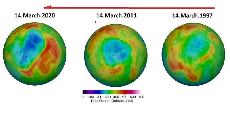 Polo Norte: se abre la capa de ozono