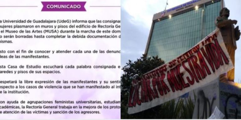 Universidad de Guadalajara documentará pintas de alumnas