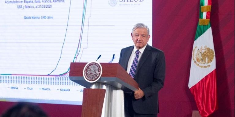 AMLO, quedarse en casa