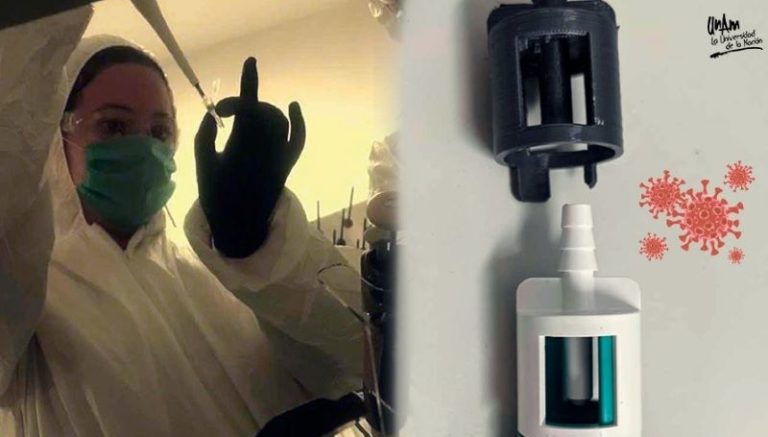 UNAM desarrolla biosensor de bajo costo para detectar Covid-19
