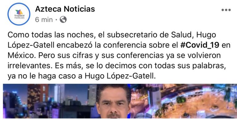 Repudian a TV Azteca