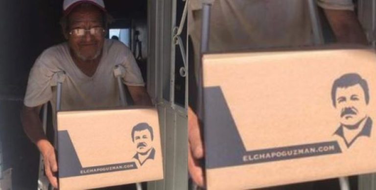 Hija de "El Chapo" Guzmán entrega despensas en Guadalajara