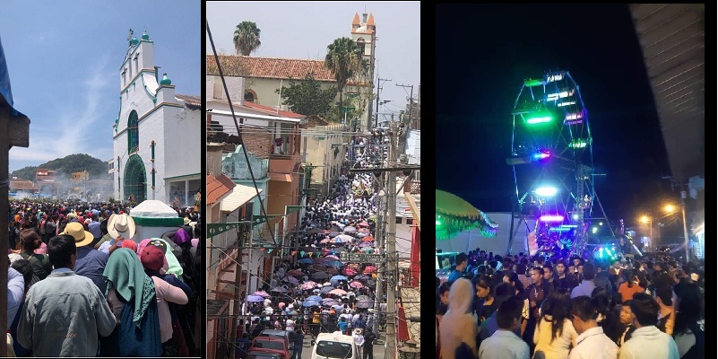 Chiapas celebraciones multitudinarias