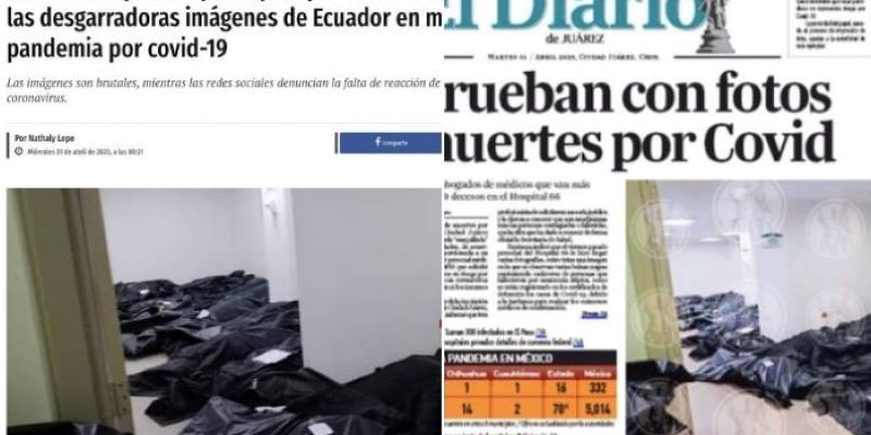 Difunden foto falsa, usan imagen de Ecuador para provocar miedo