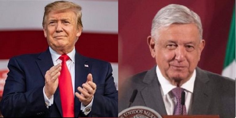 Trump felicita a AMLO
