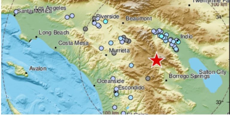 Sismo en California remece Tijuana