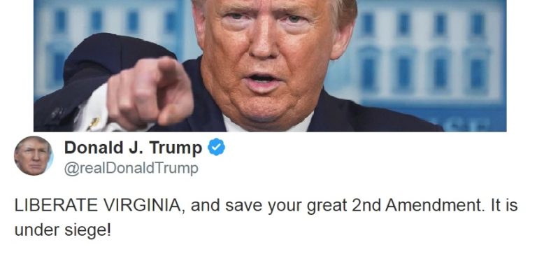 Trump se lanza contra sana distancia